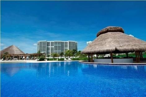 Ferienwohnung Relaxing Beachfront Loft Cancún Exterior foto